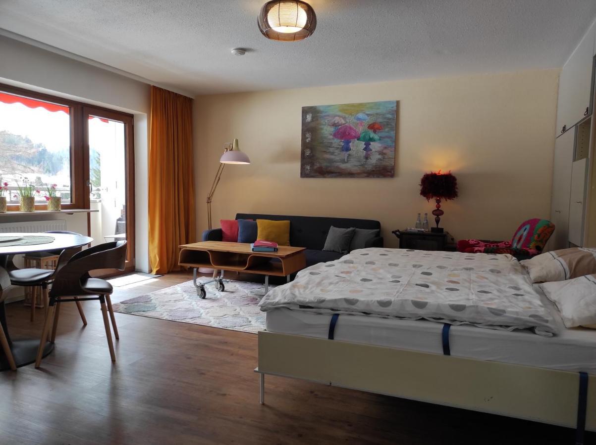 Ferienwohnung Hirschlein im Schwarzwald Baiersbronn Exterior foto