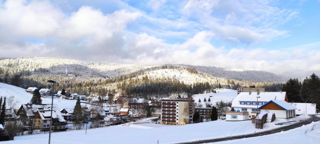 Ferienwohnung Hirschlein im Schwarzwald Baiersbronn Exterior foto