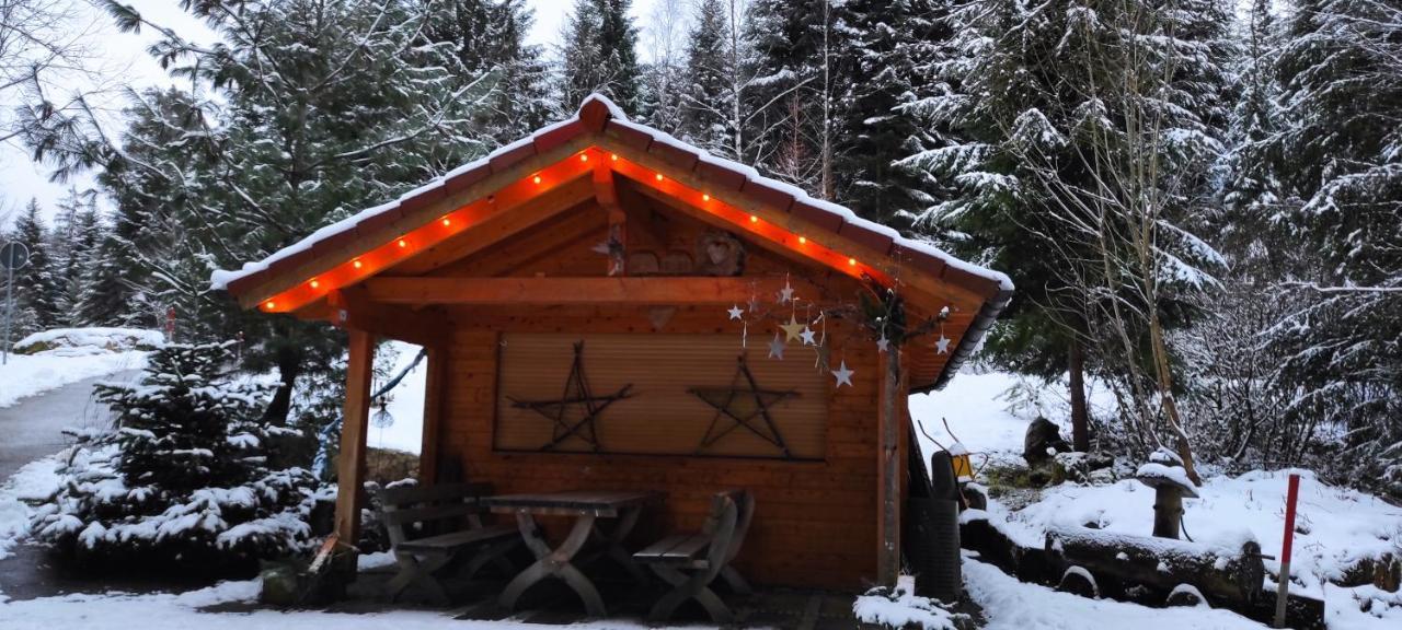 Ferienwohnung Hirschlein im Schwarzwald Baiersbronn Exterior foto