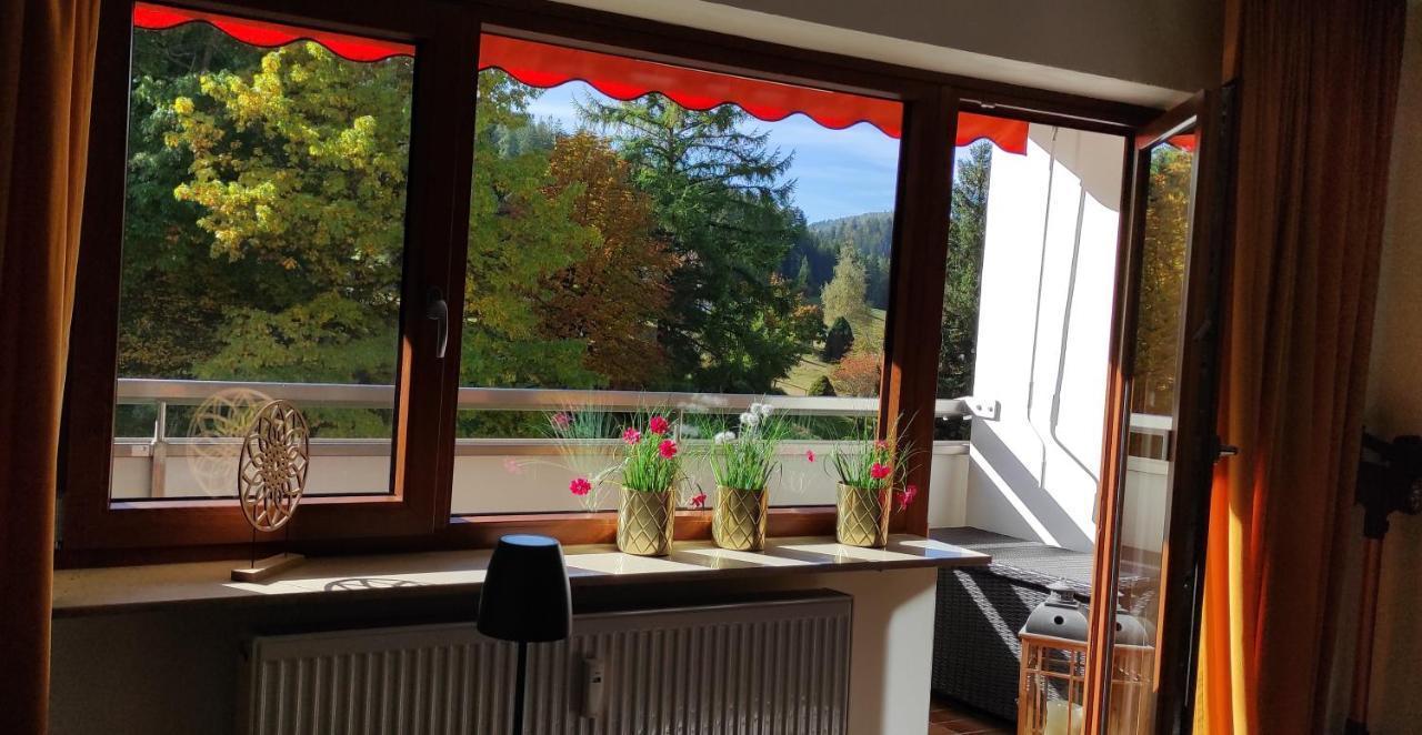 Ferienwohnung Hirschlein im Schwarzwald Baiersbronn Exterior foto