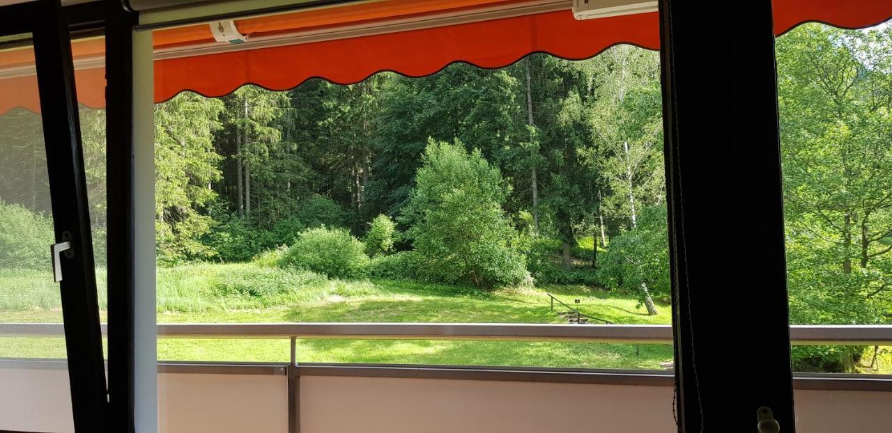 Ferienwohnung Hirschlein im Schwarzwald Baiersbronn Exterior foto
