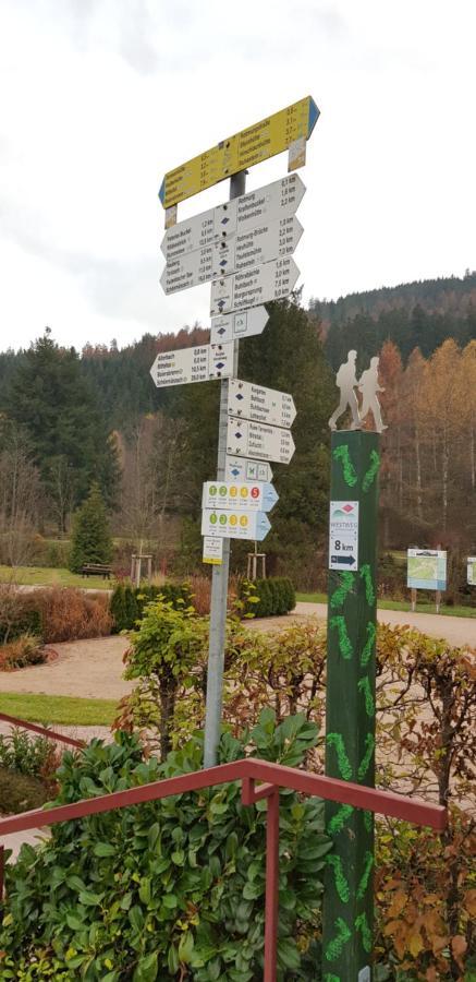 Ferienwohnung Hirschlein im Schwarzwald Baiersbronn Exterior foto