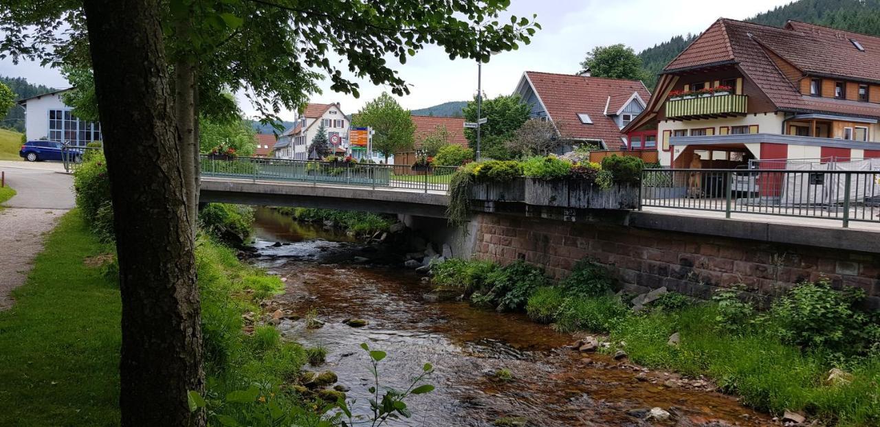 Ferienwohnung Hirschlein im Schwarzwald Baiersbronn Exterior foto